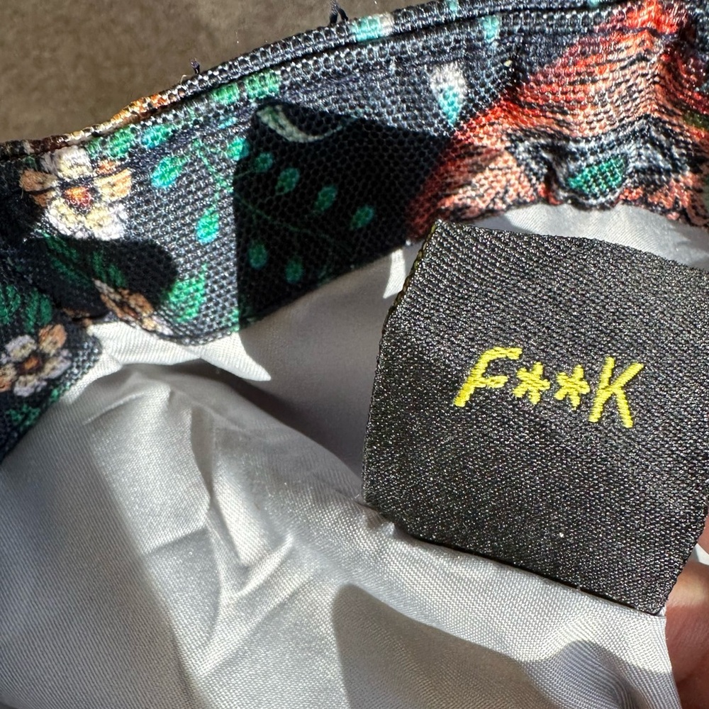 F**K Weekender Bag Carryon - Picture 4 of 7